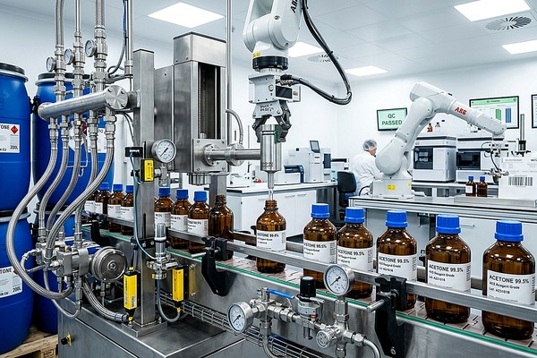 Industrial chemical custom blending, contract tolling and private-label packaging
