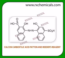 CALCON CARBOXYLIC ACID PATTON AND REEDER'S REAGENT