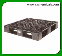 HDPE Injection Molded 4 Way Entry Double Deck Plastic Pallets-Export Range