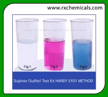 Sulphite (Sulfite) Test Kit HANDY EASY METHOD