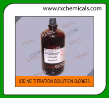 Iodine Titrating Solution 0.00625 Normal
